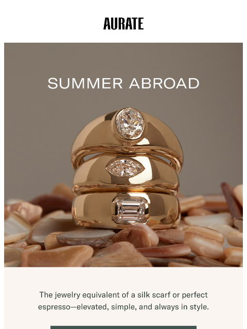 auratenewyork newsletter: Buongiorno Gold