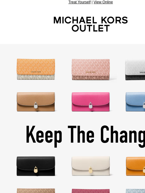michaelkorsmail newsletter: Score! Wallets Are An Extra 15% Off