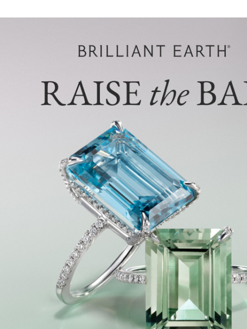 brilliantearth newsletter: IT’S HAPPY HOUR: Limited edition cocktail rings 🍸