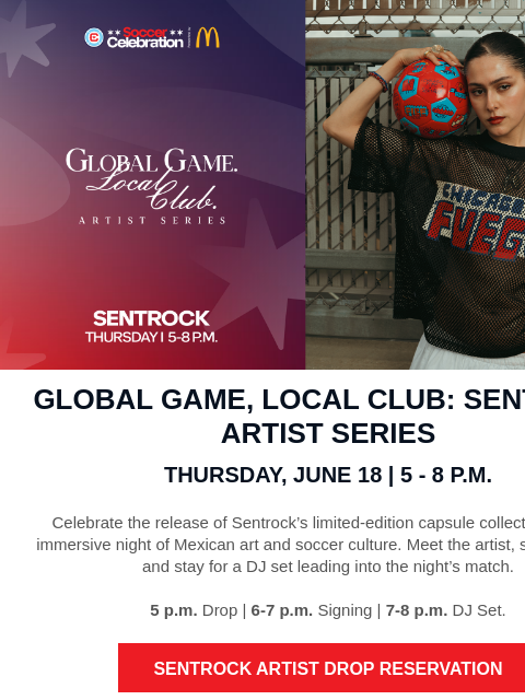 chicagofirefc newsletter: Global Game, Local Club: Sentrock Artist Series