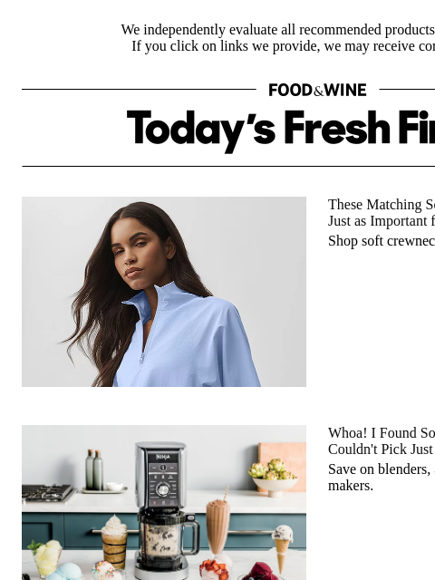 foodandwine newsletter: Whoa! I Found So Many Deals on Ninja, I Couldn't P...
