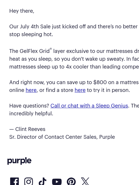 purple newsletter: As a sleep guy, this one bothers me.