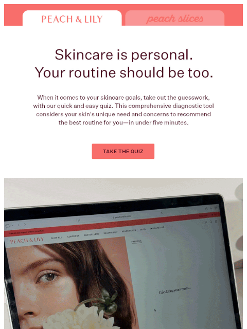 peachandlily newsletter: Peach, what's your skin ID?