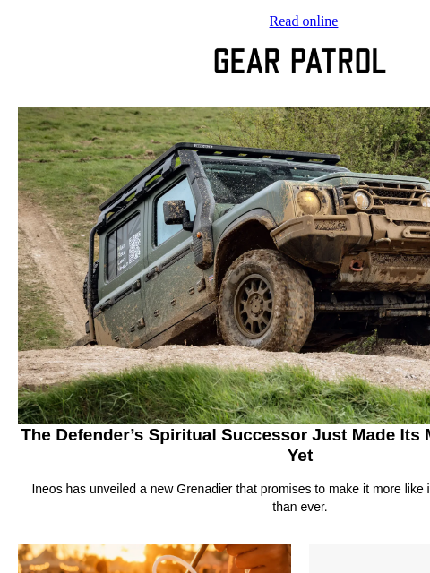 gearpatrol newsletter: The Defender’s Hopeful Heir Gets a Tactical Twist