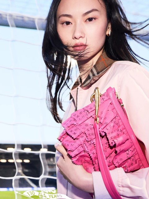 burberry newsletter: Lightweight foundations, as worn by He Cong