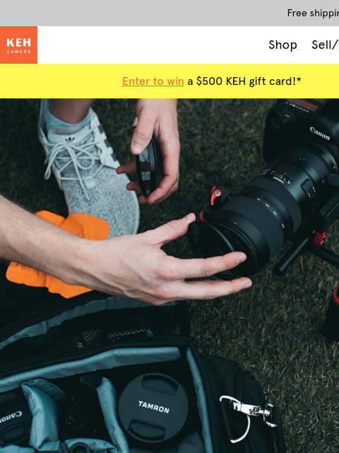 keh newsletter: World Cup-Worthy Sports Photography Gear
