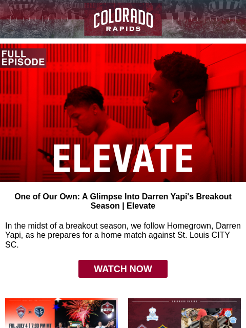 thecoloradorapids newsletter: One of Our Own: A Glimpse Into Darren Yapi's Break...