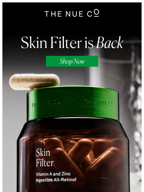 thenueco newsletter: Skin Filter 💡