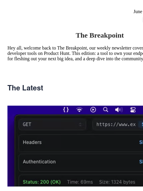 producthunt newsletter: 🛠️ Own your endpoints