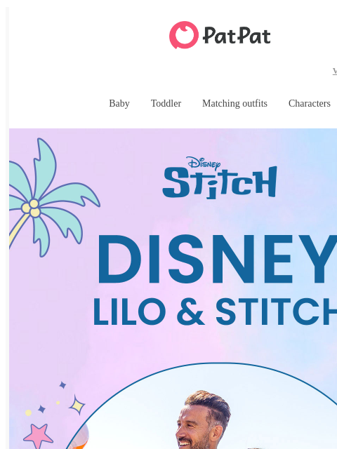patpat newsletter: Just in: Disney Stitch fits that bring the fun, wh...