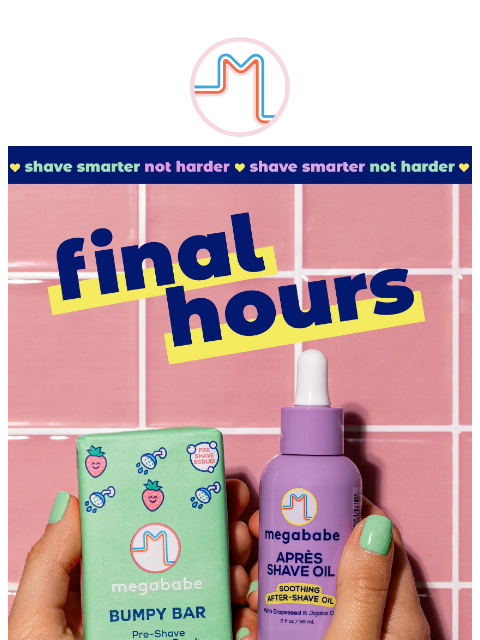 megababebeauty newsletter: Upgrade your shave + a free Blade Bar🪒