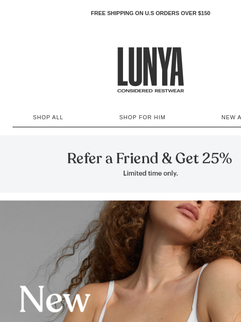 lunya newsletter: SUMMER DRESSING