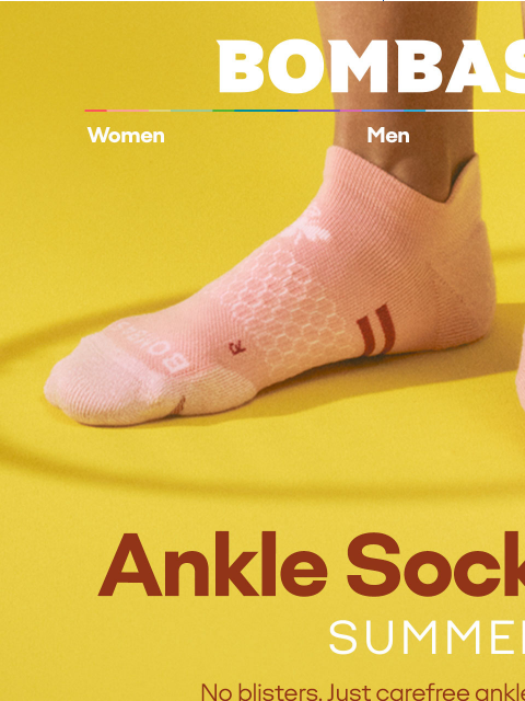 bombas newsletter: Time for an Ankle Sock Refresh