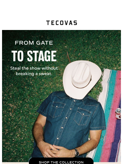 tecovas newsletter: Jump feet first into concert season