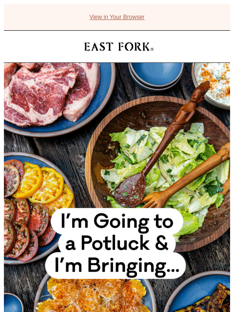 eastfork newsletter: For your next potluck...