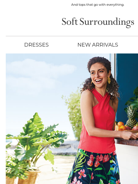 softsurroundings newsletter: Skirts That Make a Statement.