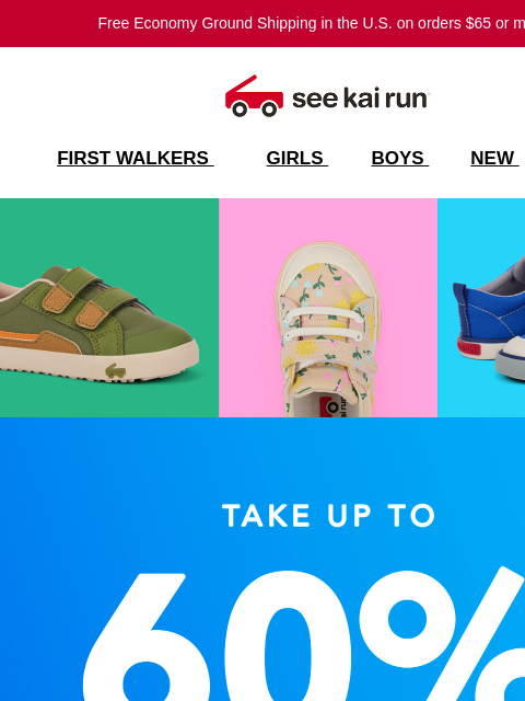 seekairun newsletter: Over 200 styles. All on sale. But not for long!