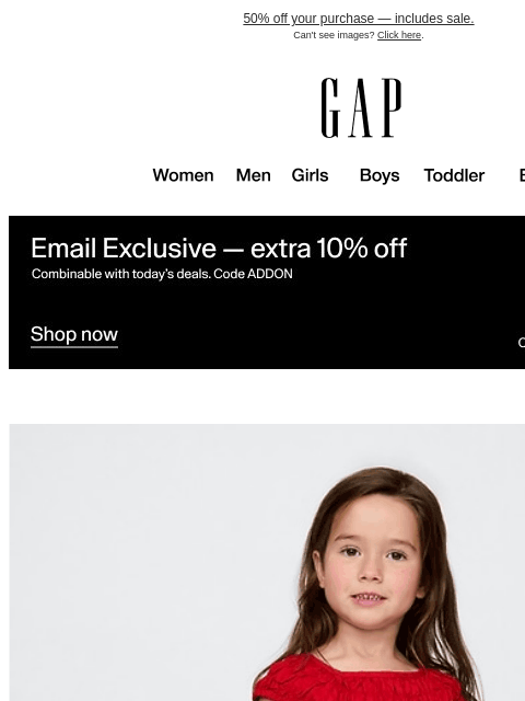 gap newsletter: Twirl. Worthy. Dresses.