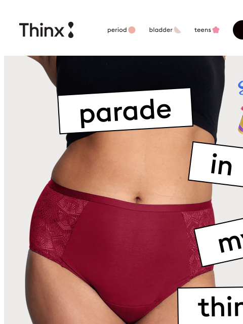 shethinx newsletter: Prep for a parade 👑