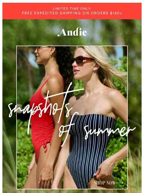 andieswim newsletter: NEW! DROP! ALERT!
