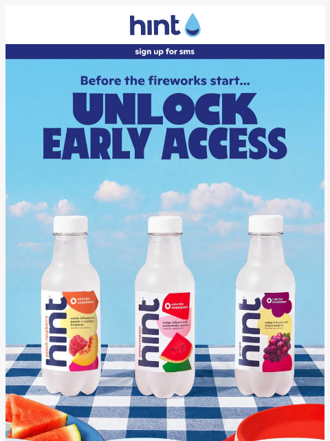 drinkhint newsletter: HOT NEWS ☀️ Our 4th of July sale is coming!