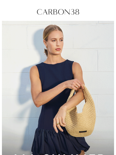 carbon38 newsletter: All Summer Long...