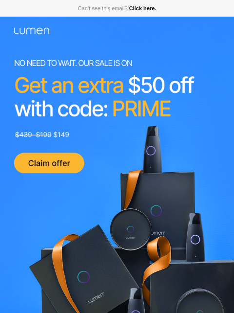 lumen newsletter: Your prime time to know your metabolism is now.