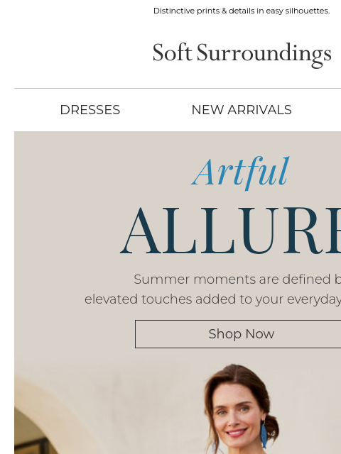 softsurroundings newsletter: Signature Looks