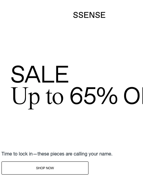 ssense newsletter: Our Picks, Your Style