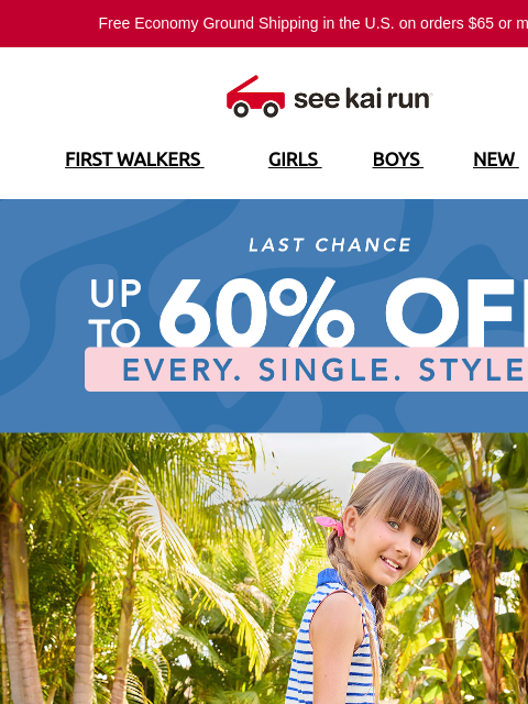 seekairun newsletter: Last Chance — Up to 60% Off Ends Tonight!