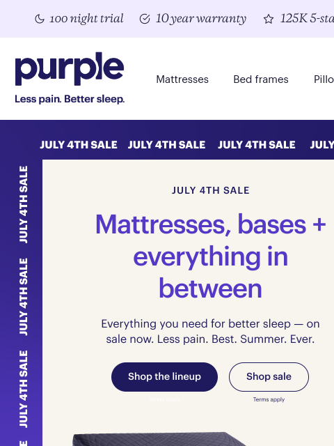 purple newsletter: Your bedroom called. It said it's embarrassed.