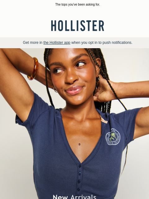 hollisterco newsletter: NEW Summer Vault Release 🔓