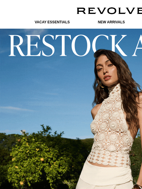 revolve newsletter: We Brought This Back Just For You ❤️ 