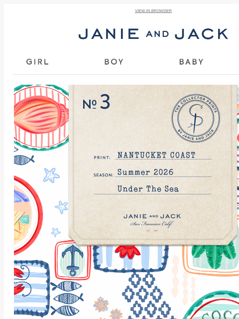 janieandjack newsletter: Meet our new Collector Print
