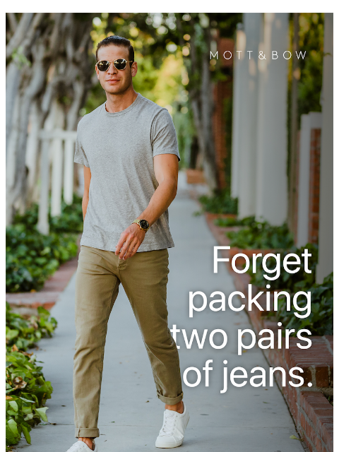 mottandbow newsletter: The season essential Mercer Jeans.