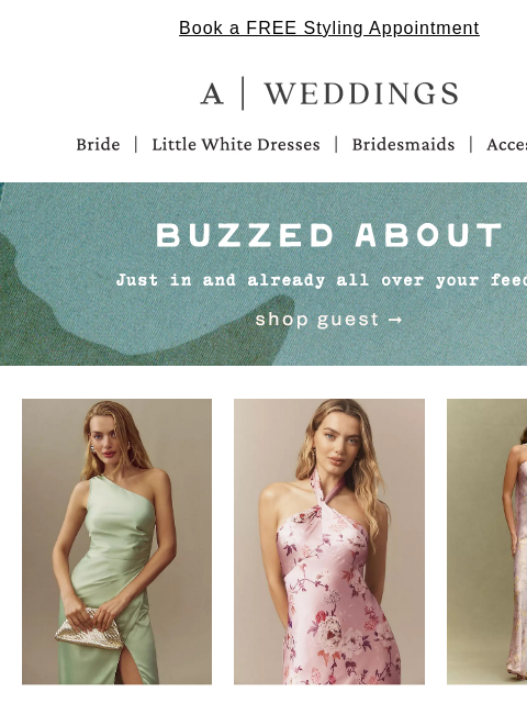 anthropologie newsletter: New & Trending