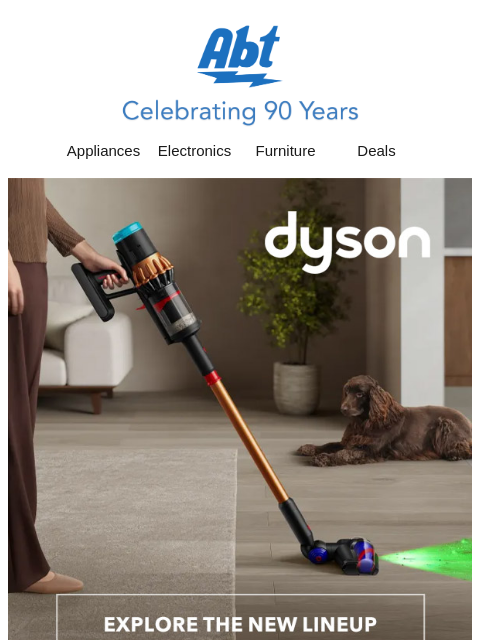 abt newsletter: Discover Dyson’s Newest Innovations