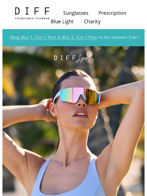 diffeyewear newsletter: It's A Sherbet Summer 🩷🧡💚