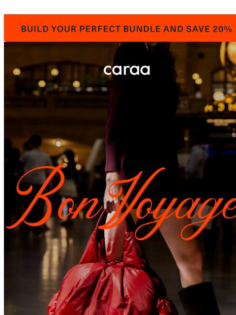 caraa newsletter: Pack More, Spend Less ✈️
