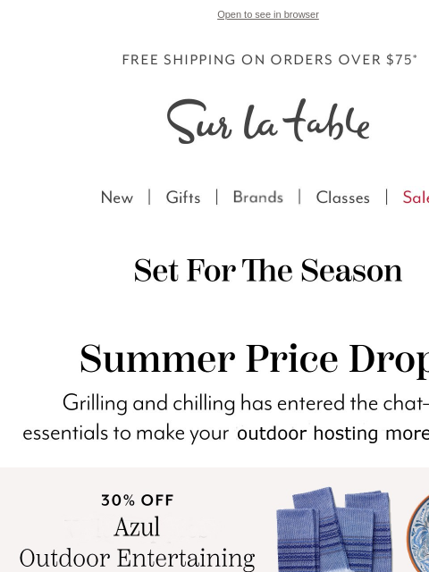 surlatable newsletter: 🍹 Outdoor Entertaining Just Got Better—New Price ...