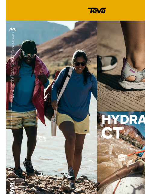 teva newsletter: Hydratrek CT: Ready to protect, grip, and rip.