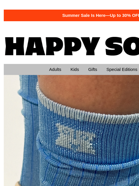 happysocks newsletter: Extra Fine Styles
