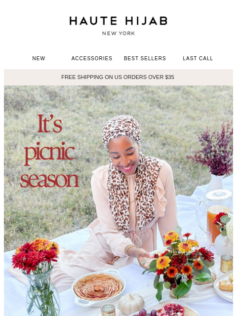 hautehijab newsletter: 🧺 Pack your basket – It’s Picnic Season!