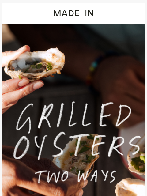 madeincookware newsletter: Oysters Like You’ve Never Had Them