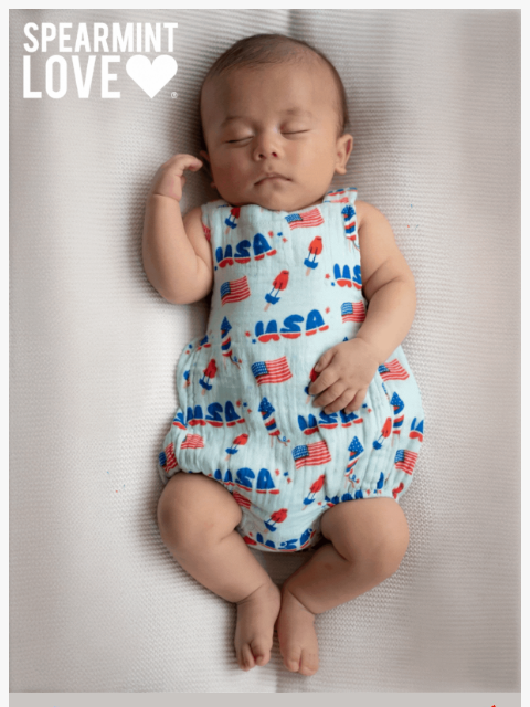 spearmintlove newsletter: Get Ready for the 4th! There's Still Time to Order...