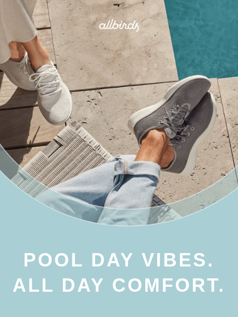 allbirds newsletter: Shoes That Make A Splash ⛱️