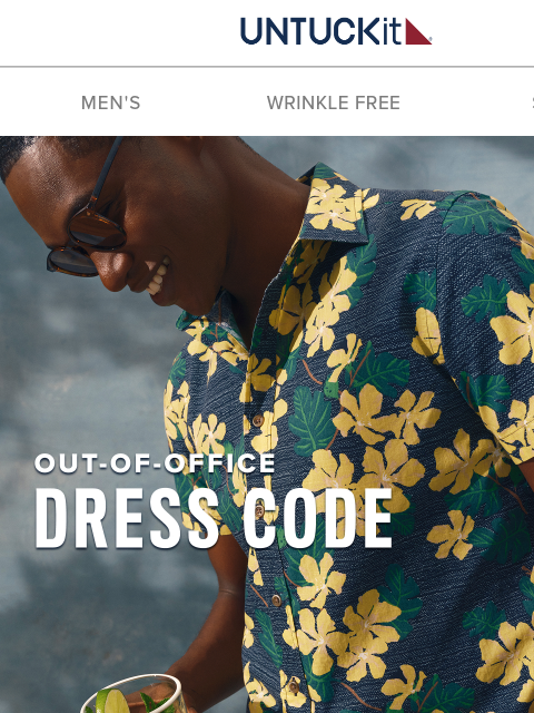 untuckit newsletter: Out of the Office–Into the Good Stuff