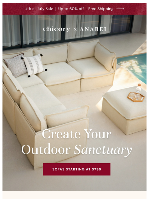 anabei newsletter: Sunshine & Sofas ☀️