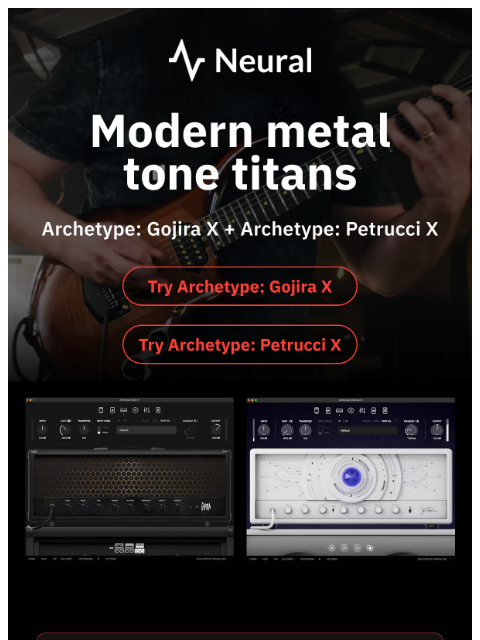 neuraldsp newsletter: These plugins are modern metal titans