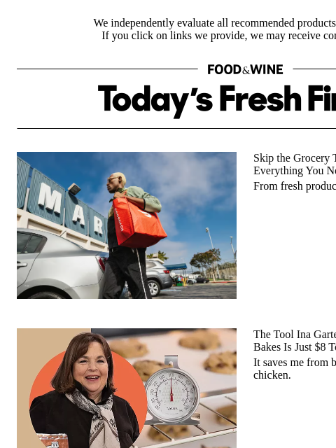 foodandwine newsletter: Ina Garten and I Both Rely on This $8 Tool for Per...